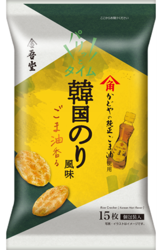 パリッとタイム
ごま油香る 韓国のり風味